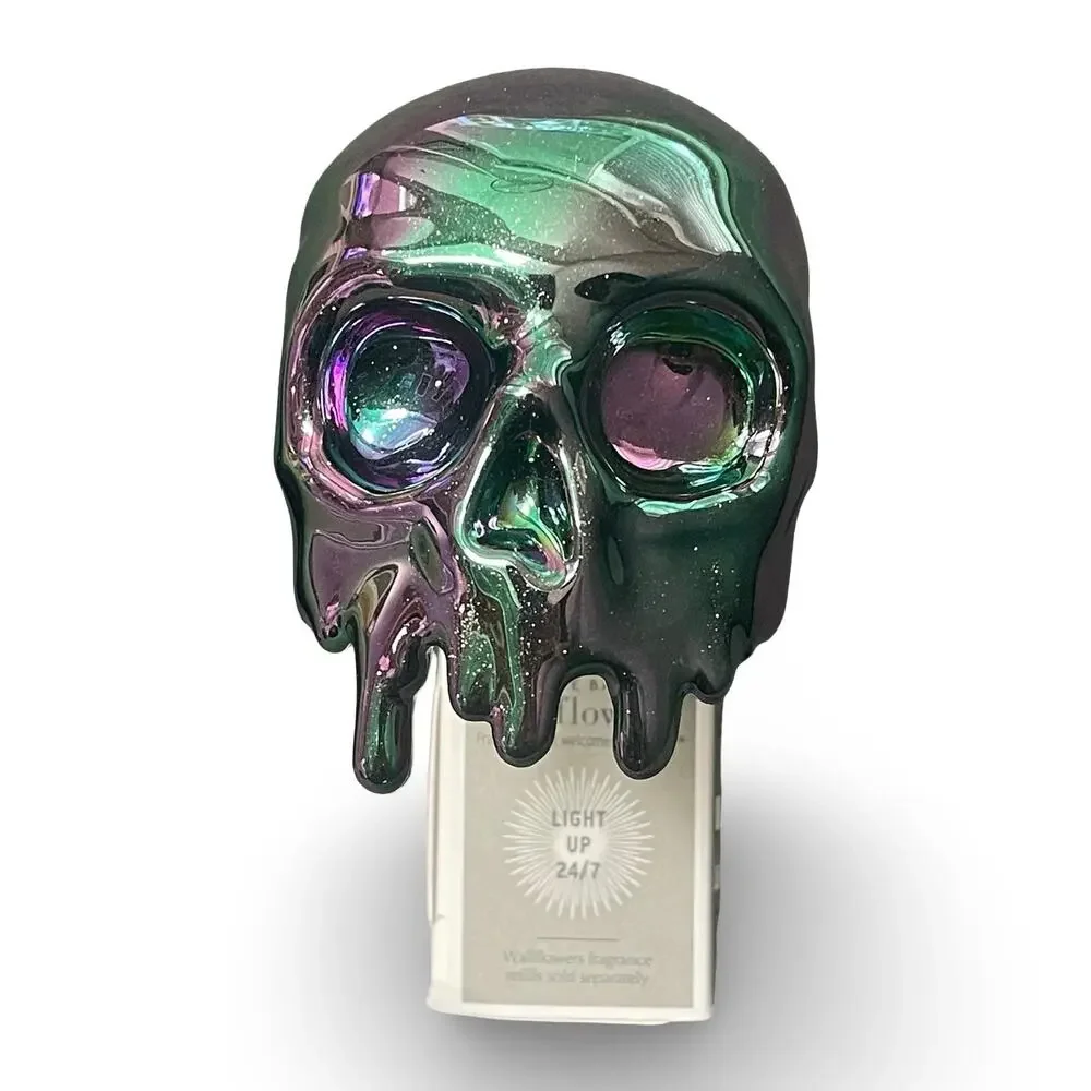 Bath & Body Works Halloween Dripping Skull Wallflowers Nightlight Diffuser Plug